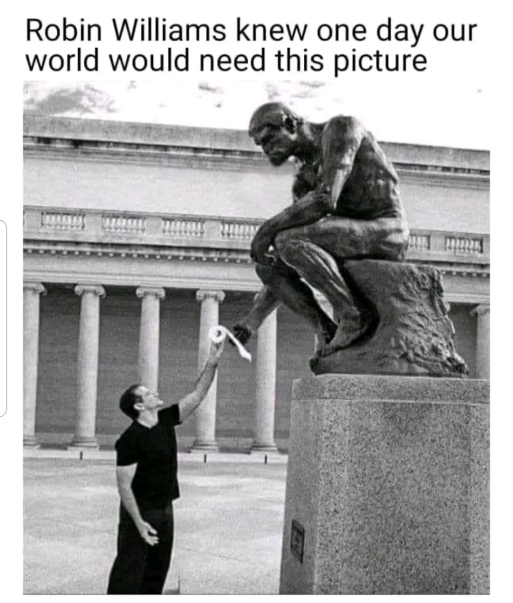 Robin Williams knew one day our world would need this picture