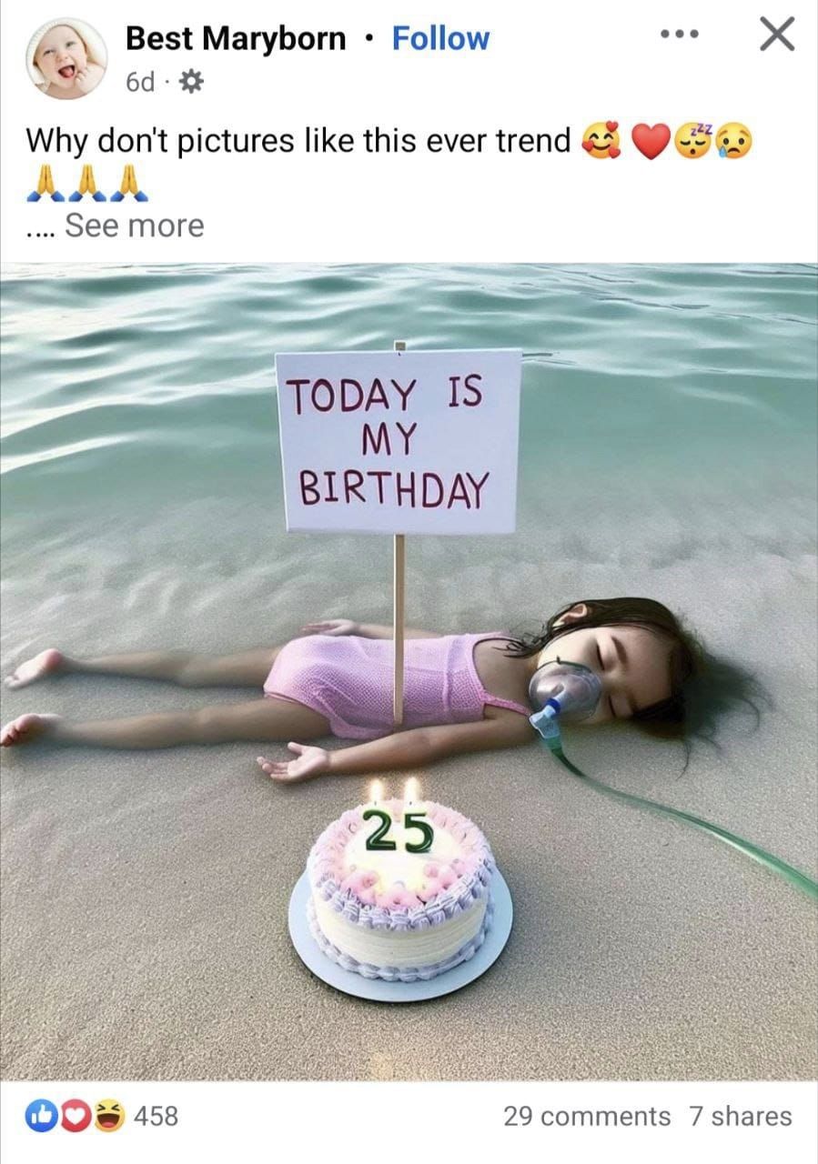 Best Maryborn &bull; Follow 6d &bull; Why don't pictures like this ever trend ... See more &bull;&bull;&bull; TODAY IS MY BIRTHDAY 25 458 29 comments 7 shares