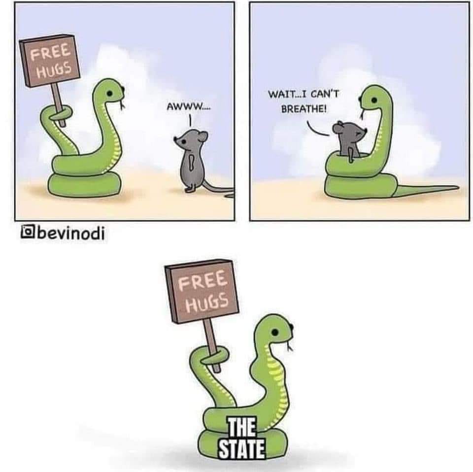 FREE HUGS @bevinodi AWWW.... WAIT...I CAN'T BREATHE! FREE HUES THE STATE