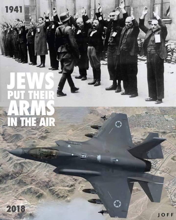 1941 JEWS. PUT THEIR ARMS IN THE AIR 2018 JOFF