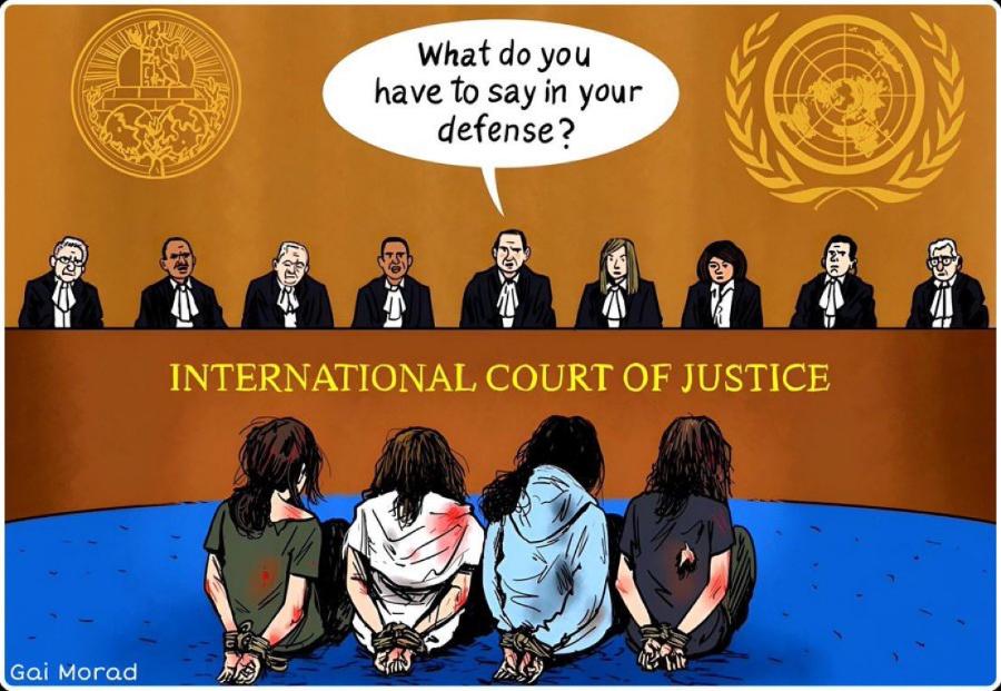 What do you have to say in your defense? INTERNATIONAL COURT OF JUSTICE Gai Morad
