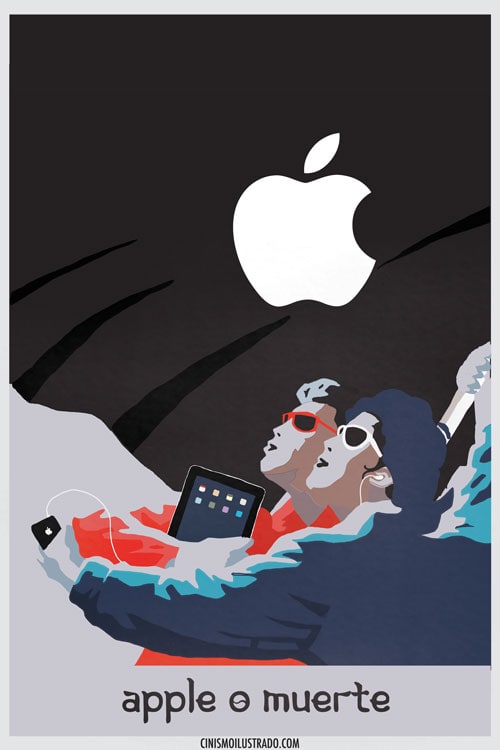 apple o muerte CINISMOILUSTRADO.COM